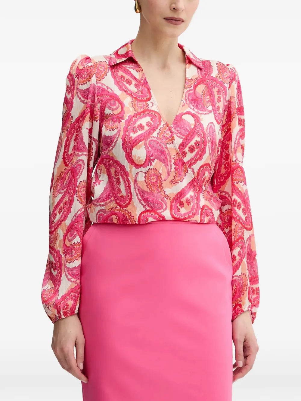Morgan Rock mit Paisley-Print - Rosa