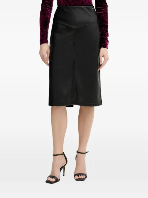 Morgan Jmado pencil midi skirt