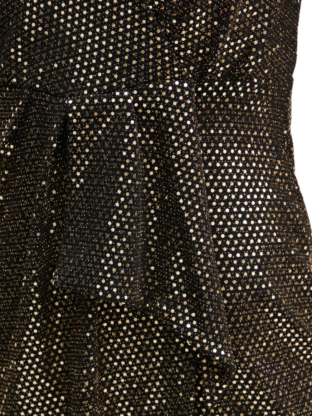 Morgan Mini-jurk met V-hals Zwart