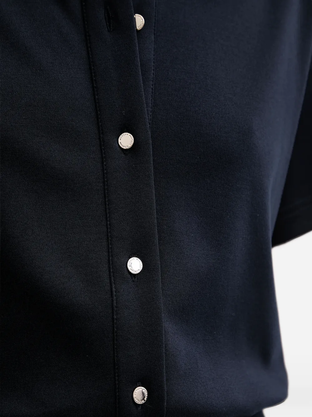 Morgan Mini-jurk met korte mouwen en koop Blauw