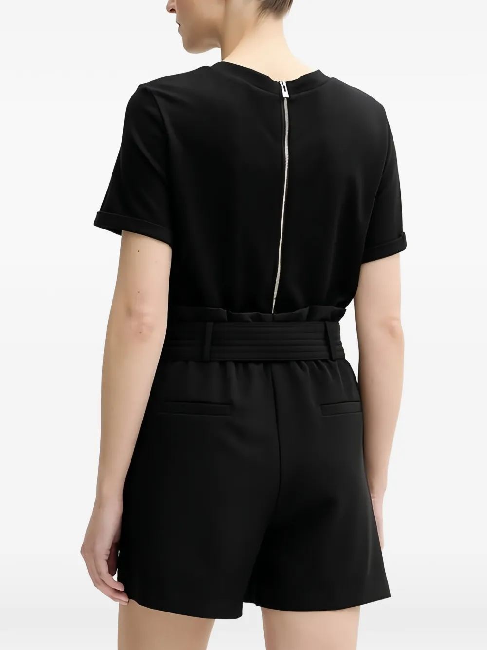 Morgan Playsuit met ceintuur Zwart