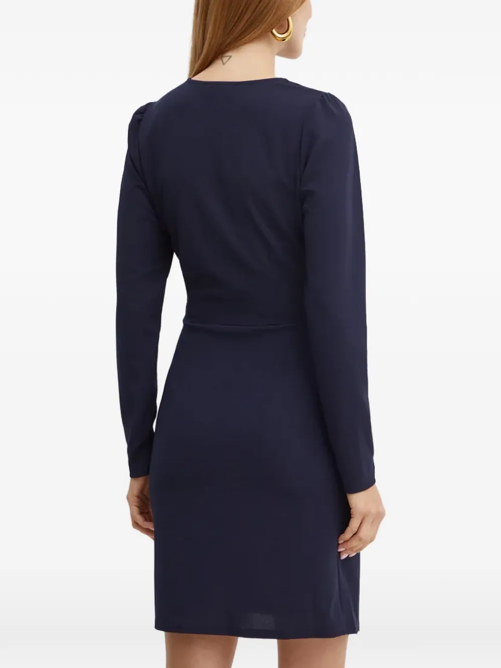 Morgan Midi-jurk met gespdetail Blauw