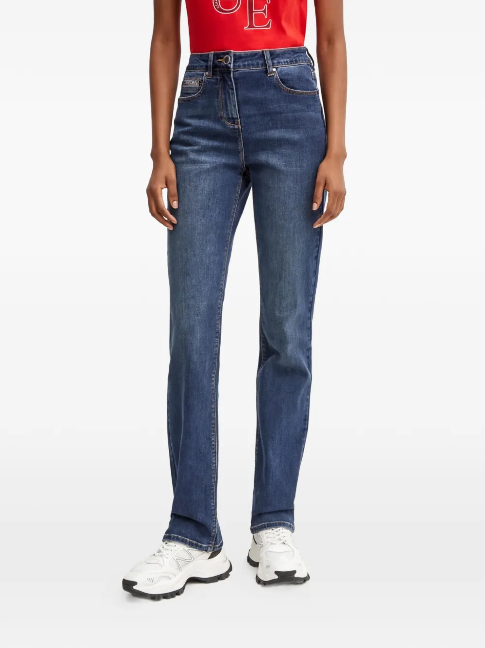 Morgan Jeans dritti - Blu