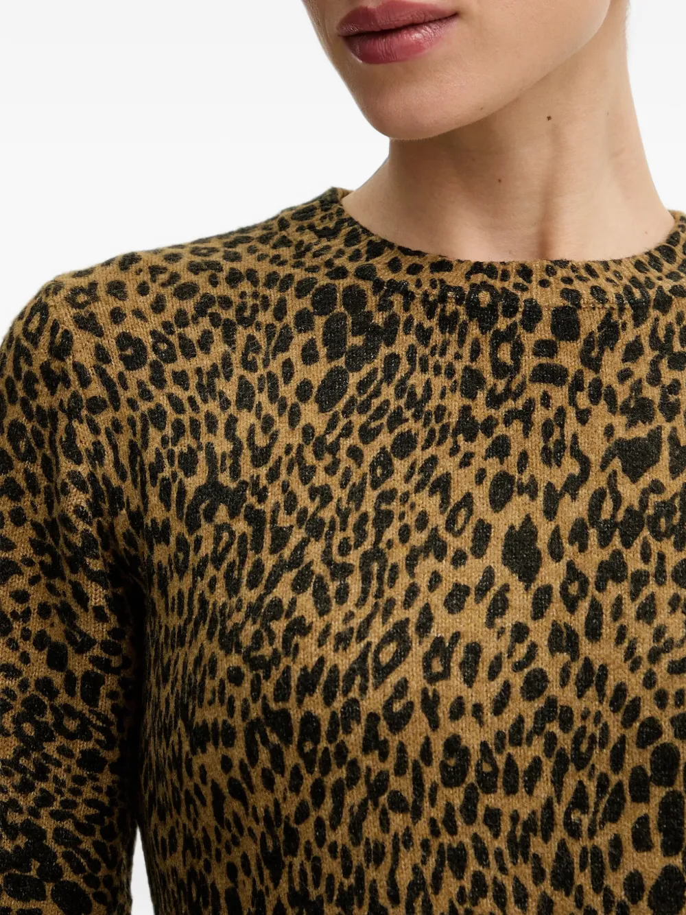 Morgan animal-print mini dress Bruin