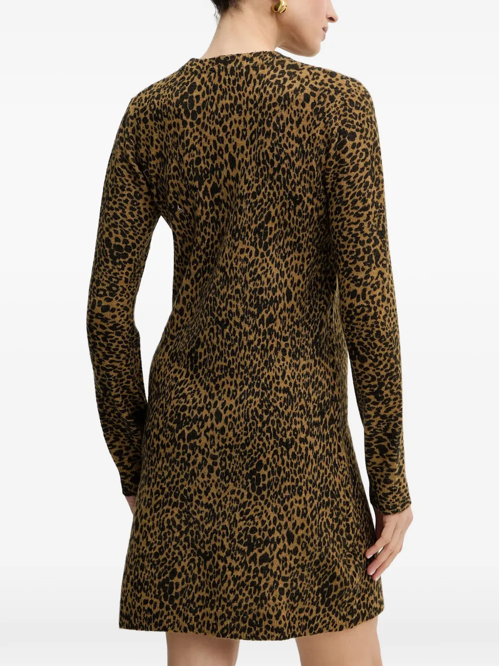 Morgan animal-print mini dress Bruin