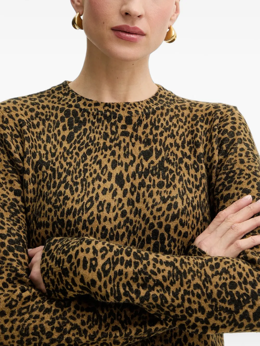 Morgan animal-print mini dress Bruin