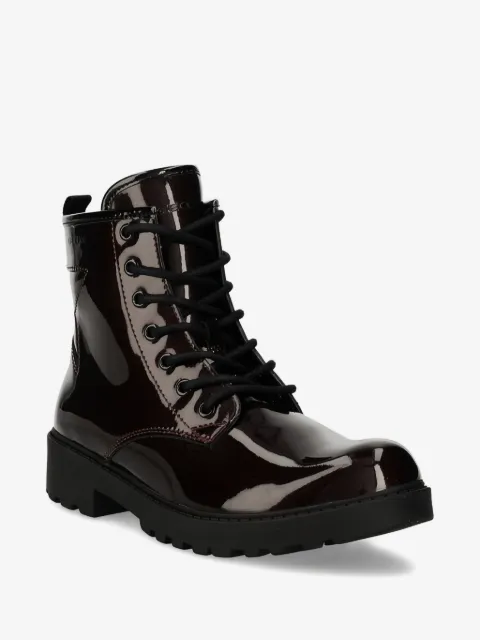 Geox Kids Casey lace-up boots