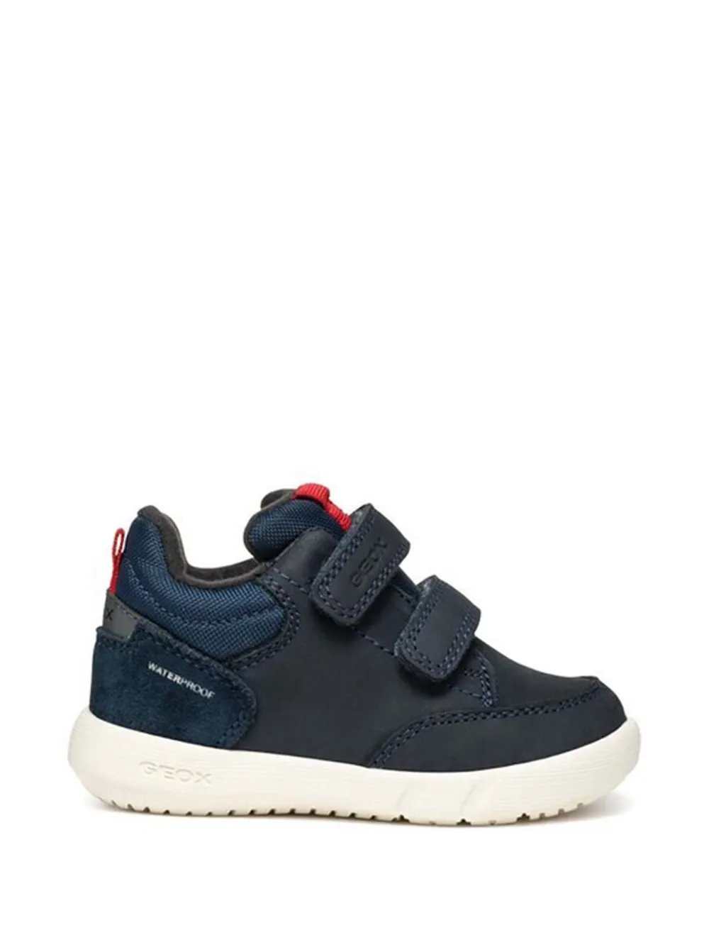 Geox Kids strap detail sneakers Blauw