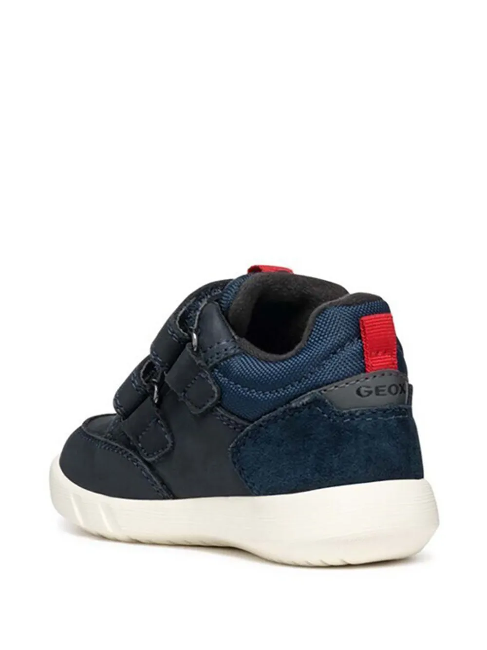 Geox Kids strap detail sneakers Blauw