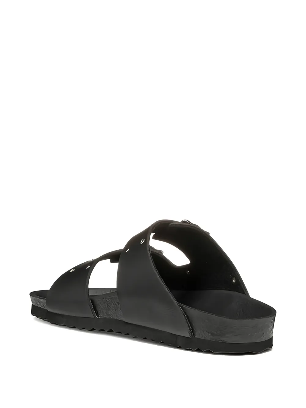 Geox Kids Sandalen verfraaid met gesp Zwart