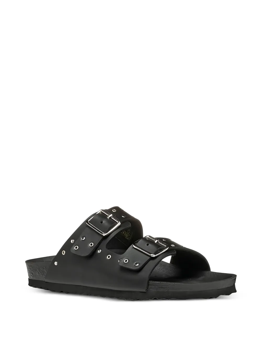 Geox Kids buckle embellished sandals - Schwarz
