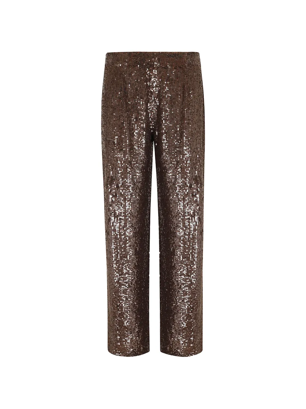 P.A.R.O.S.H. sequined trousers - Marrone