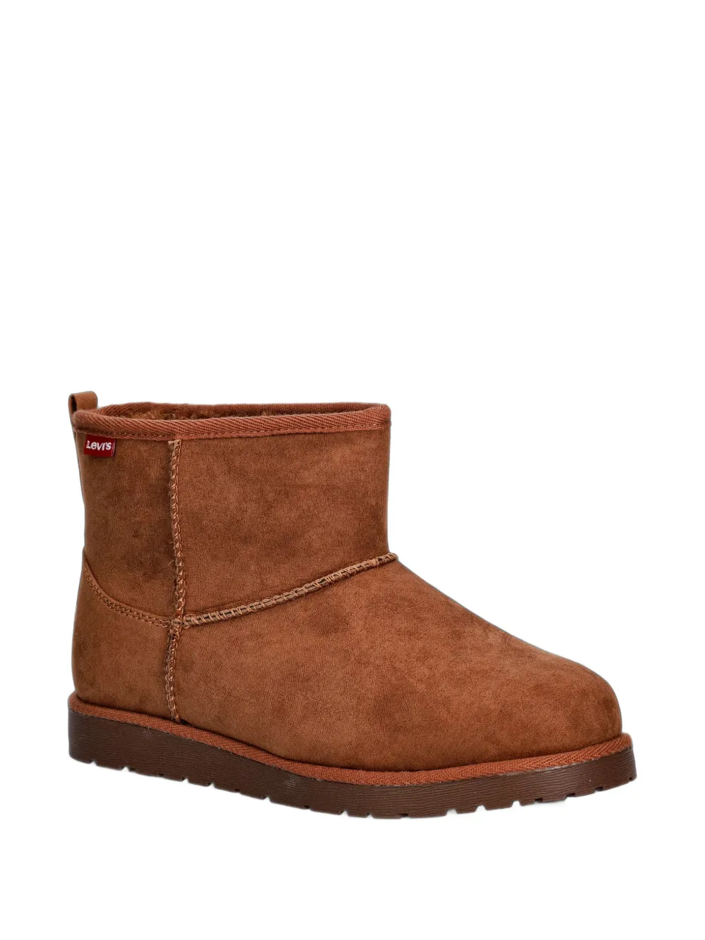 Levi's Kids logo-detail boots - Marrone