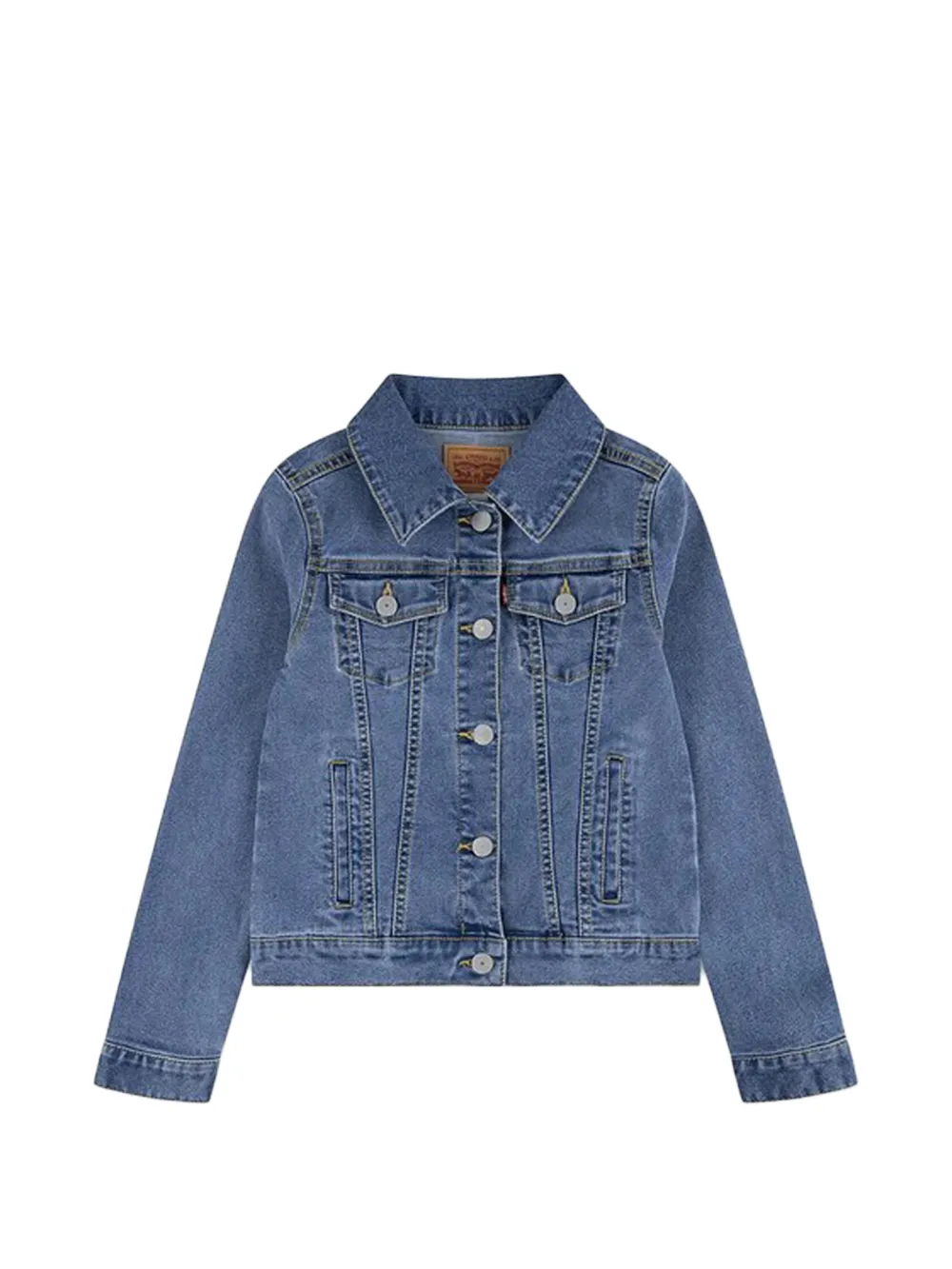 Levi's Kids buttoned pocket jacket - Blu