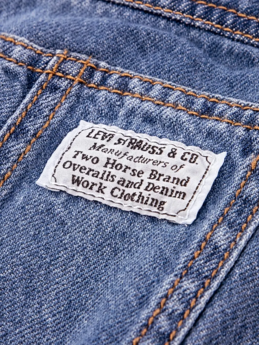 Levi's Kids Spijkertuinbroek Blauw