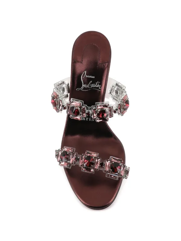 Christian Louboutin Just Jewel サンダル | レッド | FARFETCH JP