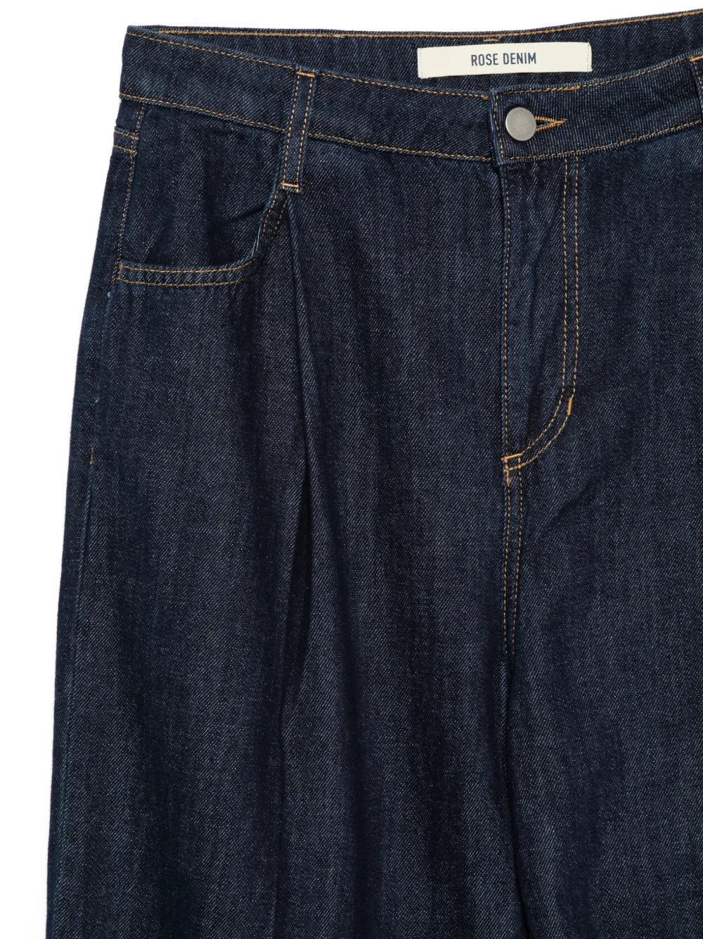  Merci Barbra Pleated Jeans - Blue 