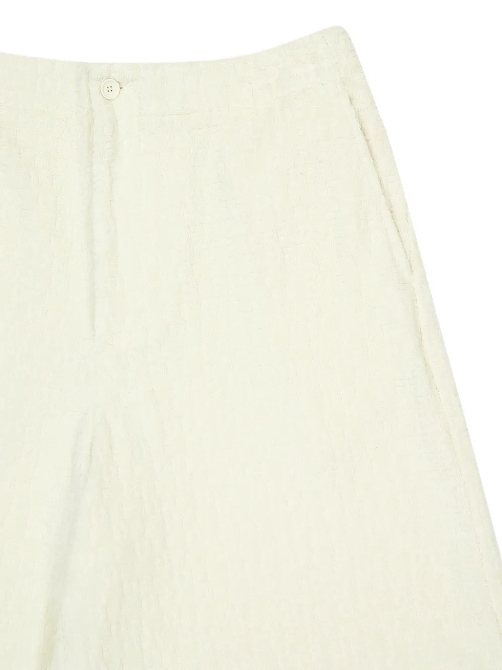  Off-white Logo Cotton Shorts 