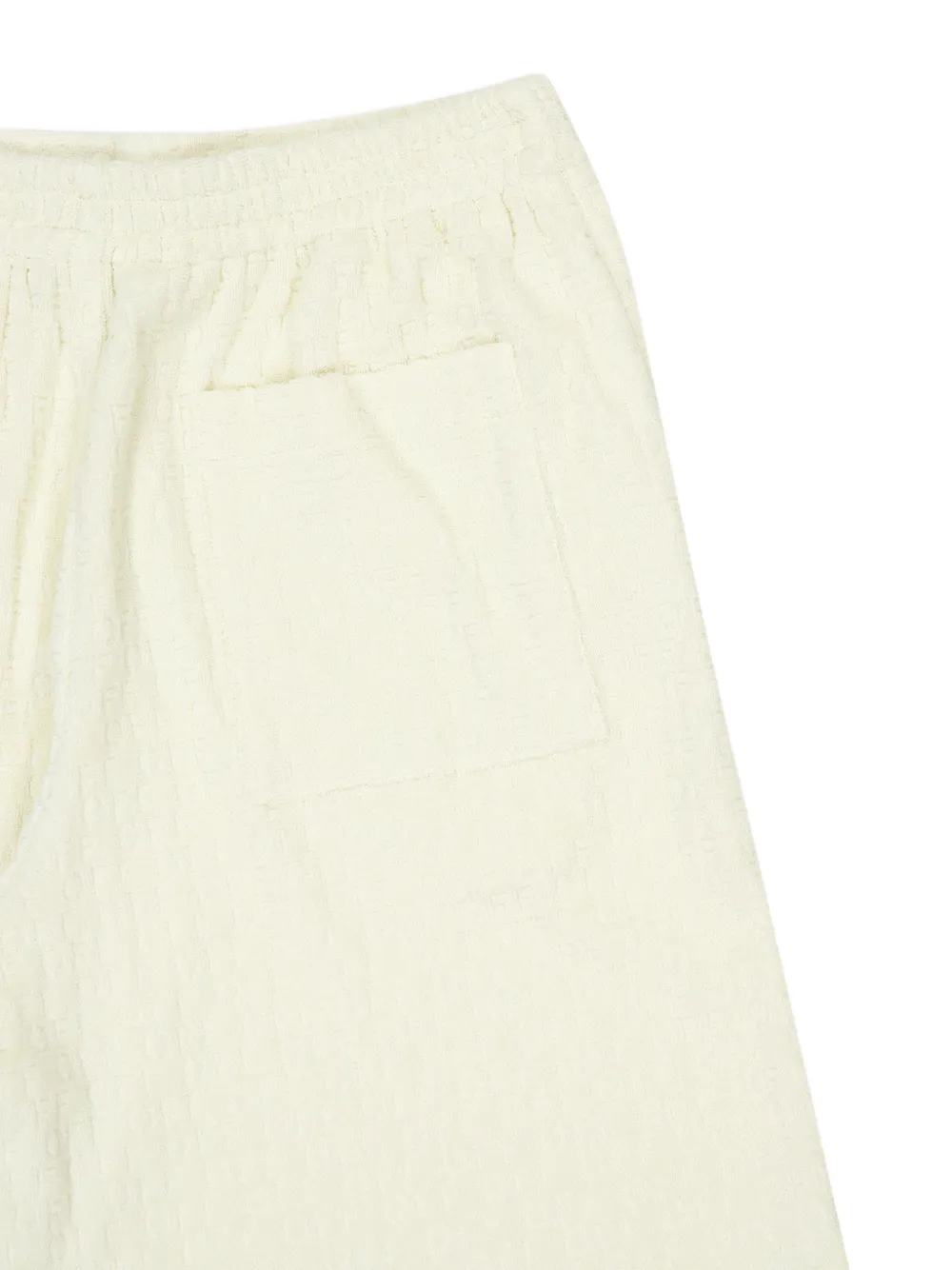 Off-White Katoenen shorts met logo Wit