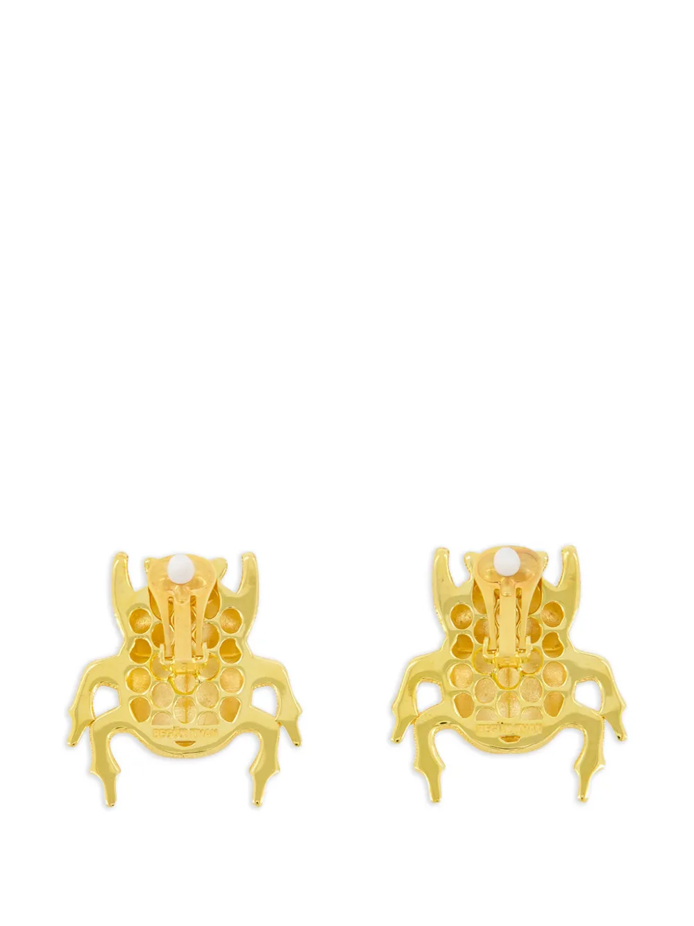  Begüm Khan Insect-motif Earrings - Gold 