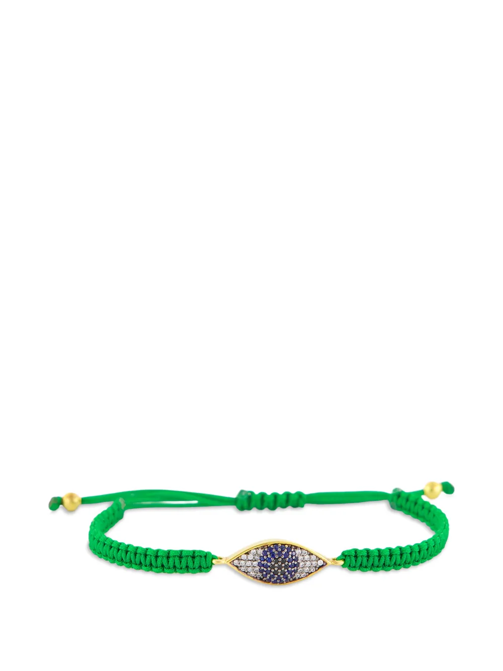 Begüm Khan Bracciale Evil Eye - Verde