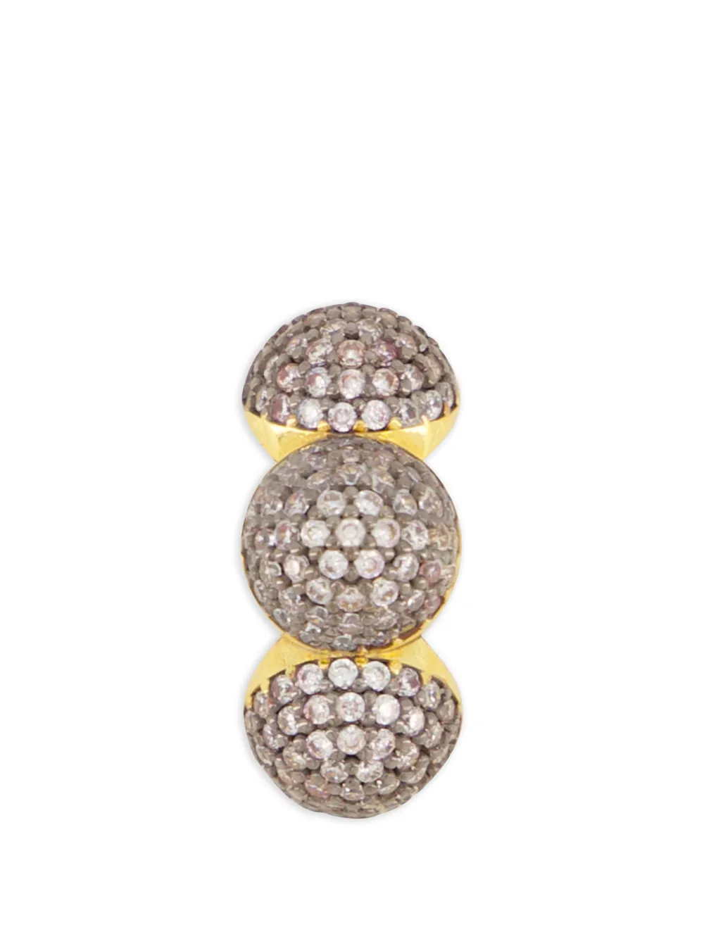 Begüm Khan Ear cuff con zircone - Oro