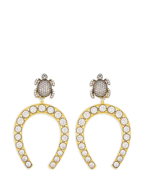 Begüm Khan Serdarino royal ascot earrings