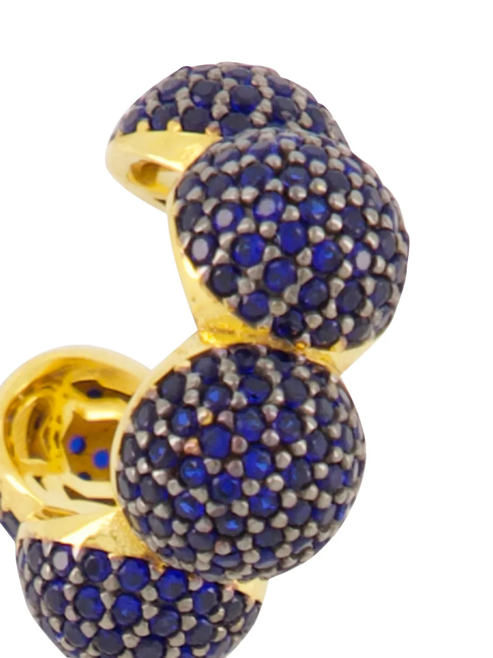  Begüm Khan Maharani Encrusted Ear Cuff - Gold 