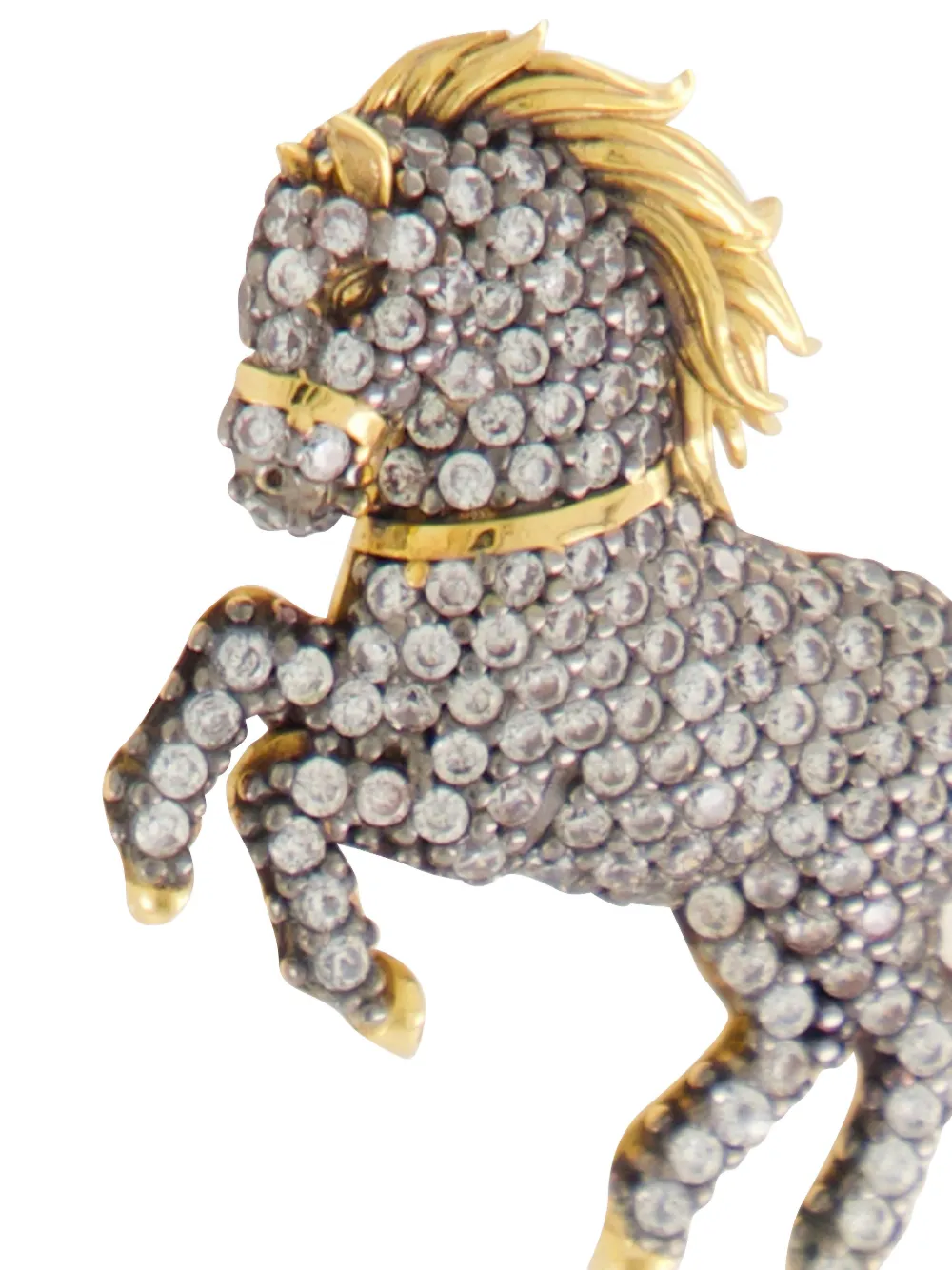  Begüm Khan My Little Pony Crystal-embellishment Left Ear Earrings - Gold 