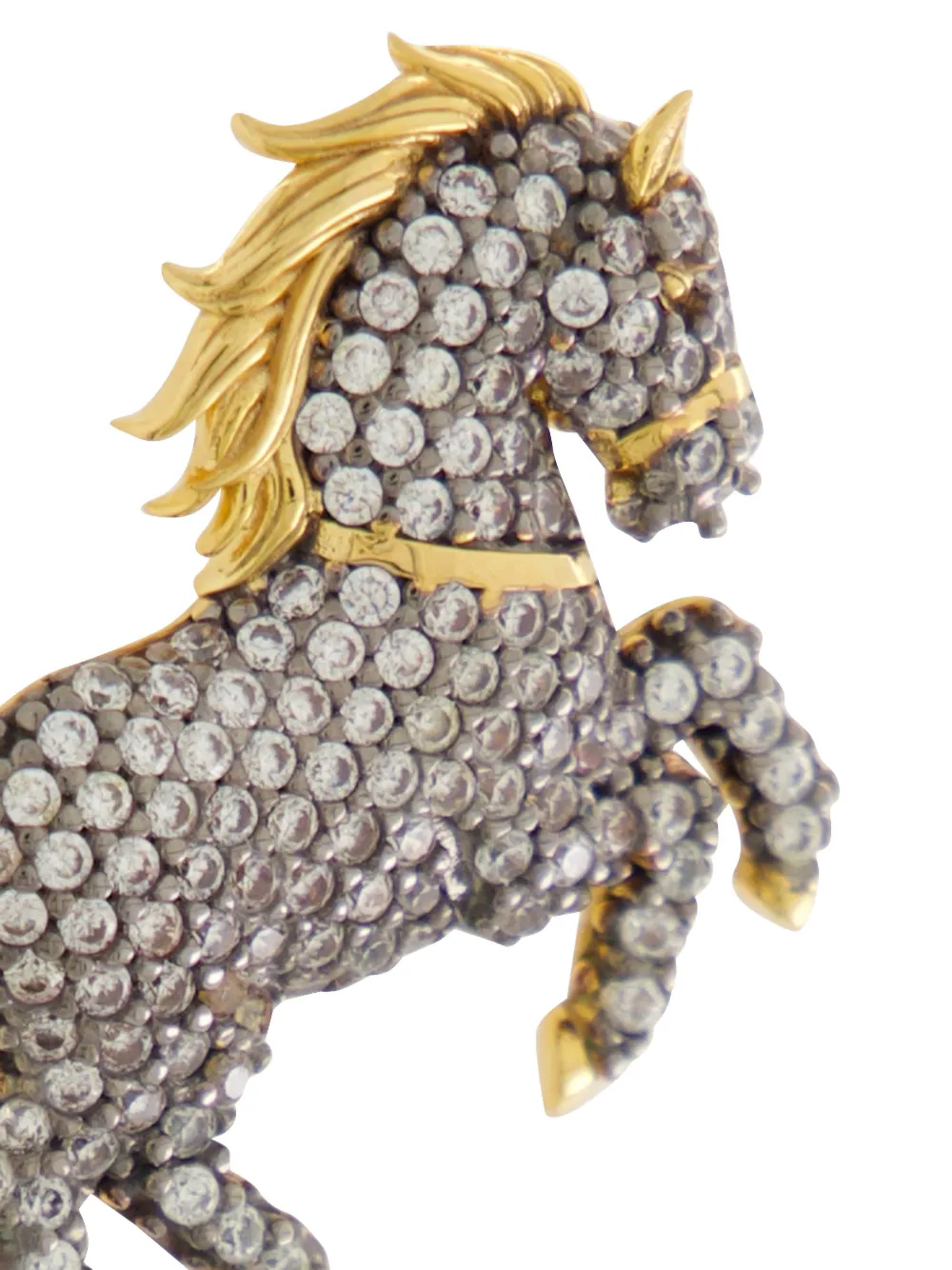  Begüm Khan My Little Pony Crystal-embellishment Right Ear Earring - Gold 