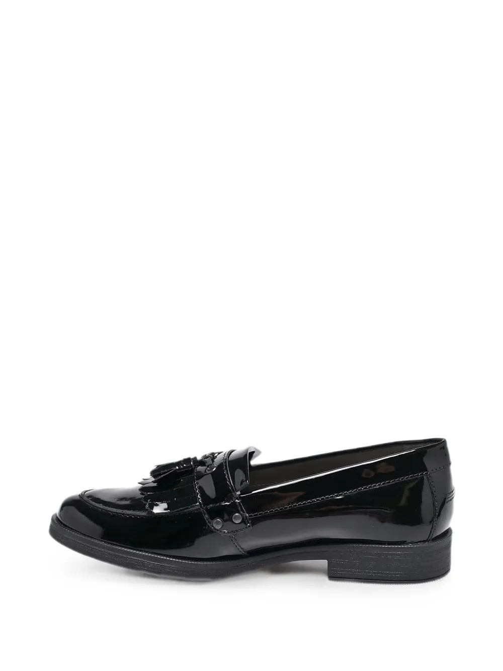 Geox Kids Loafers met kwastjes Zwart