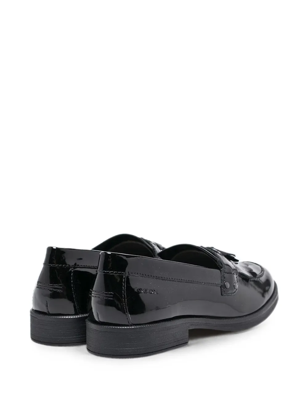 Geox Kids Loafers met kwastjes Zwart