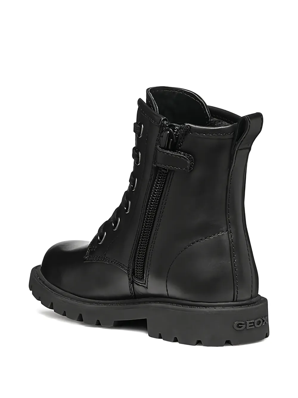 Geox Kids Shaylax combat boots Zwart