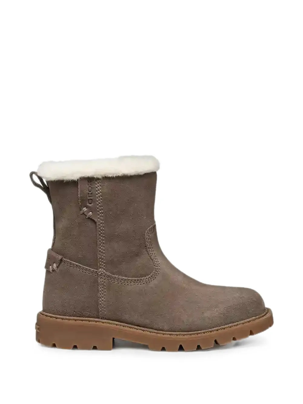 Geox Kids Shaylax shearling-trim ankle boots Bruin