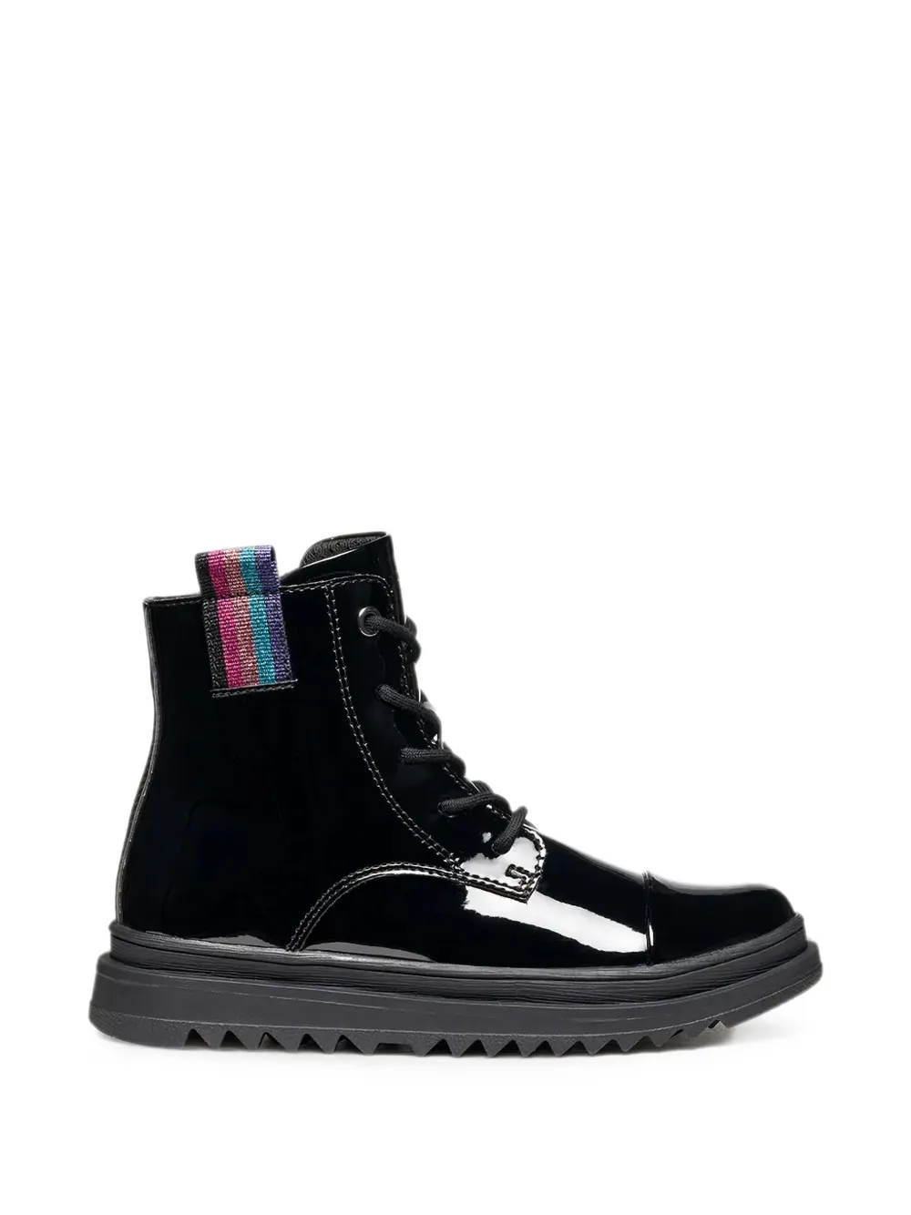 Geox Kids Gillyjaw veterlaarzen Zwart