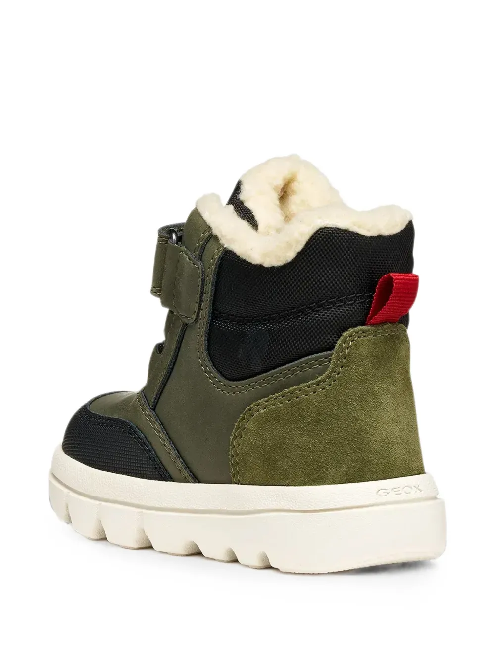 Geox Kids Willaboom laarzen met klittenband Groen