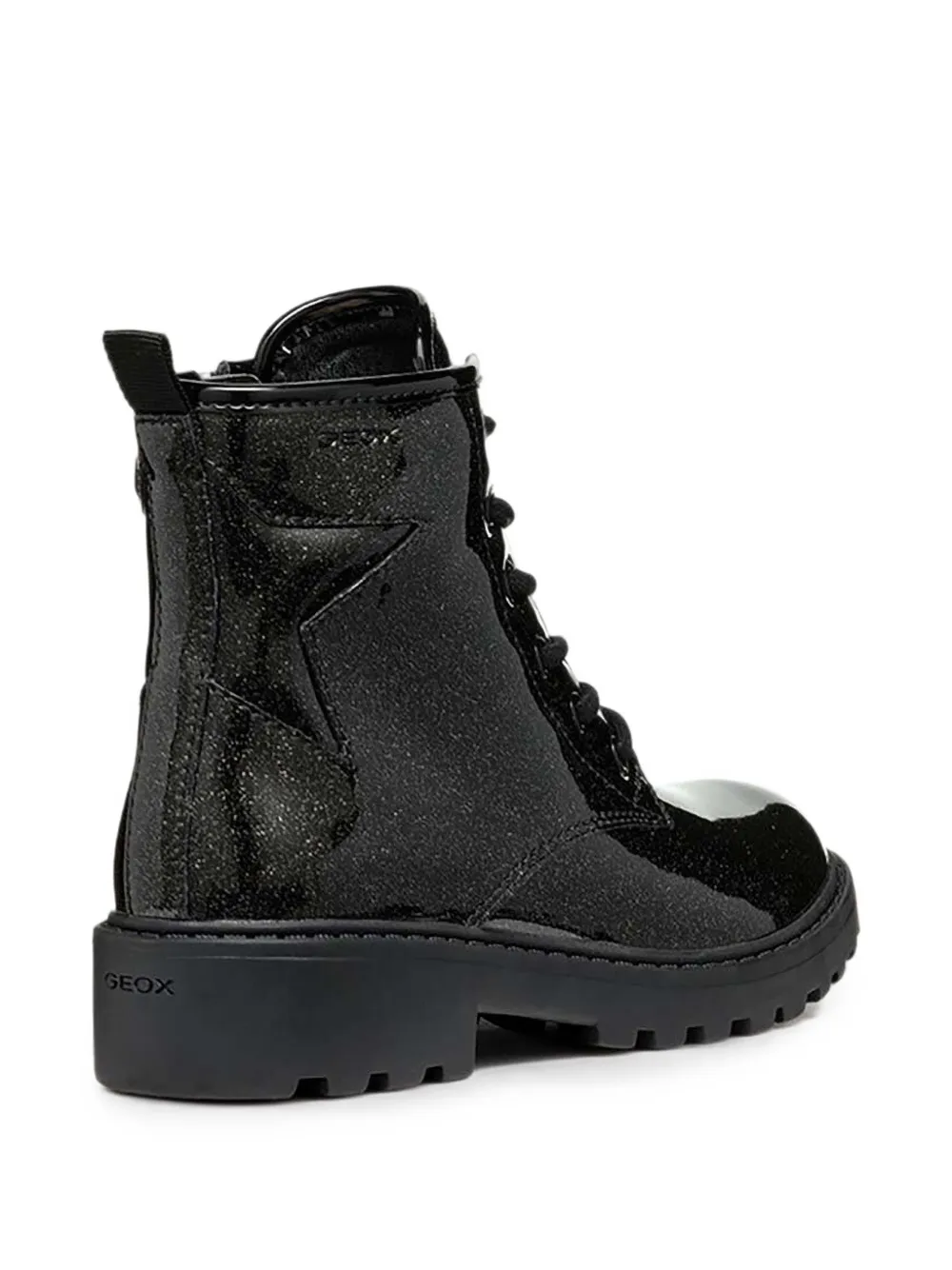 Geox Kids Casey Girls combat boots Zwart