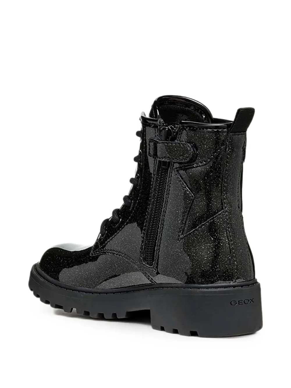 Geox Kids Casey Girls combat boots Zwart