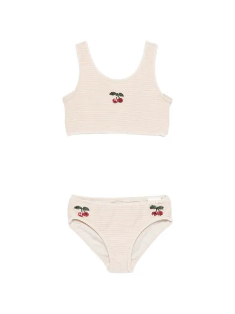 Konges Sløjd Jade striped cherry swim biquini 