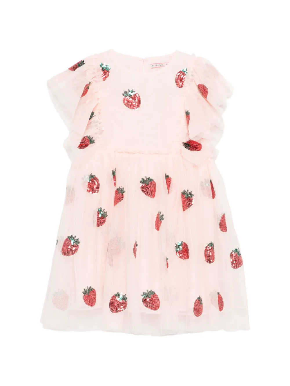 Konges Sløjd Yvonne ruffled dress - Rosa