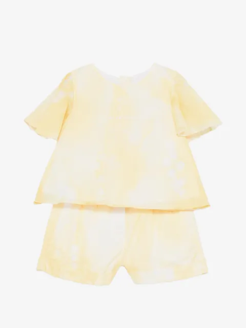 Givenchy Kids logo-embroidered shorts set