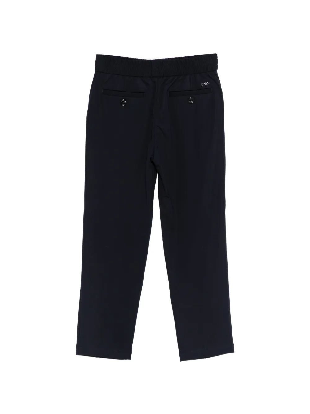 Emporio Armani Kids Elastische broek Blauw