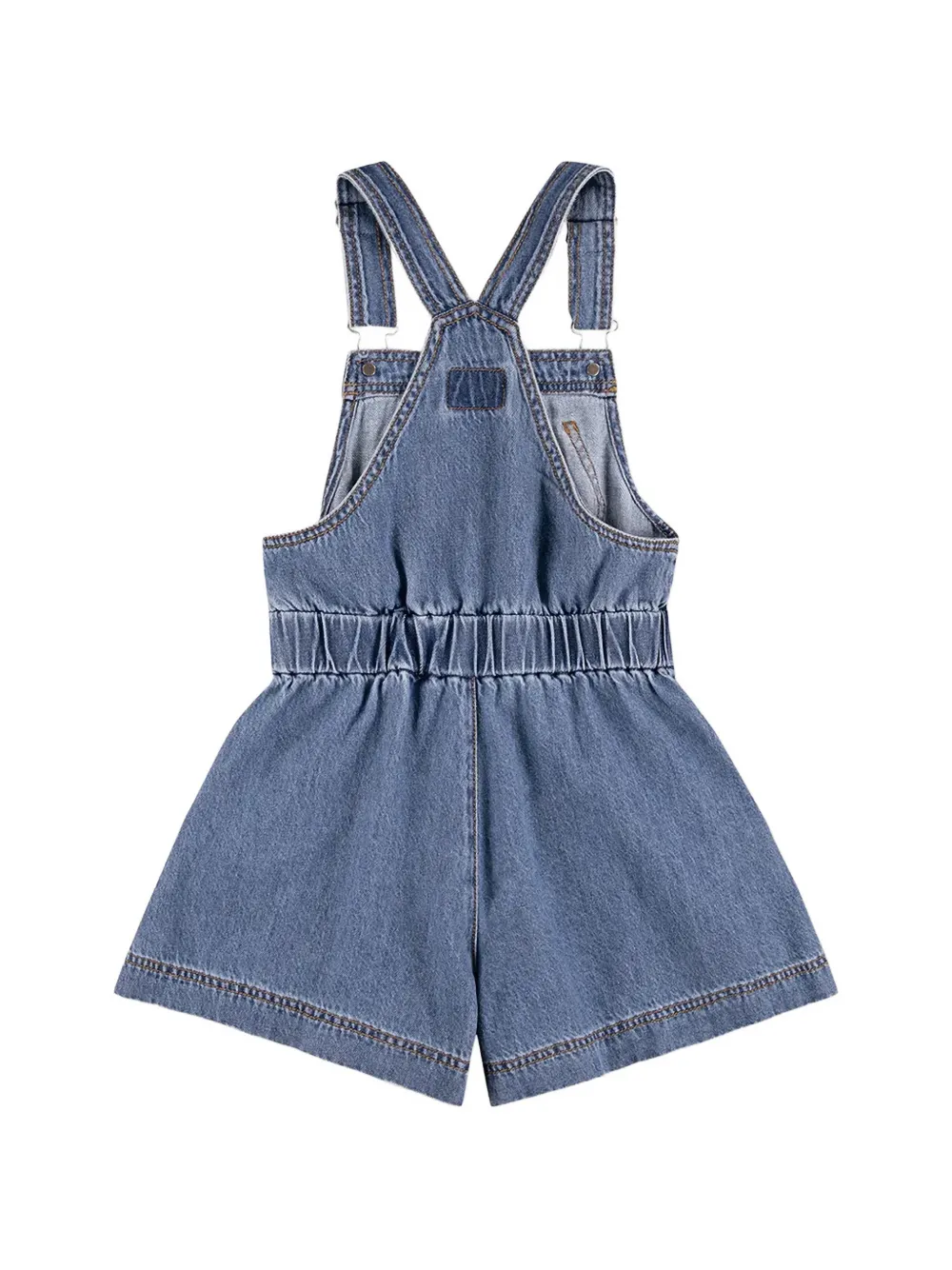 Levi's Kids Jumpsuit met gestrikte taille Blauw