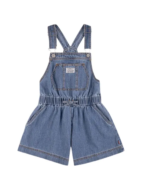 Levi's Kids shorts con moño en la cintura