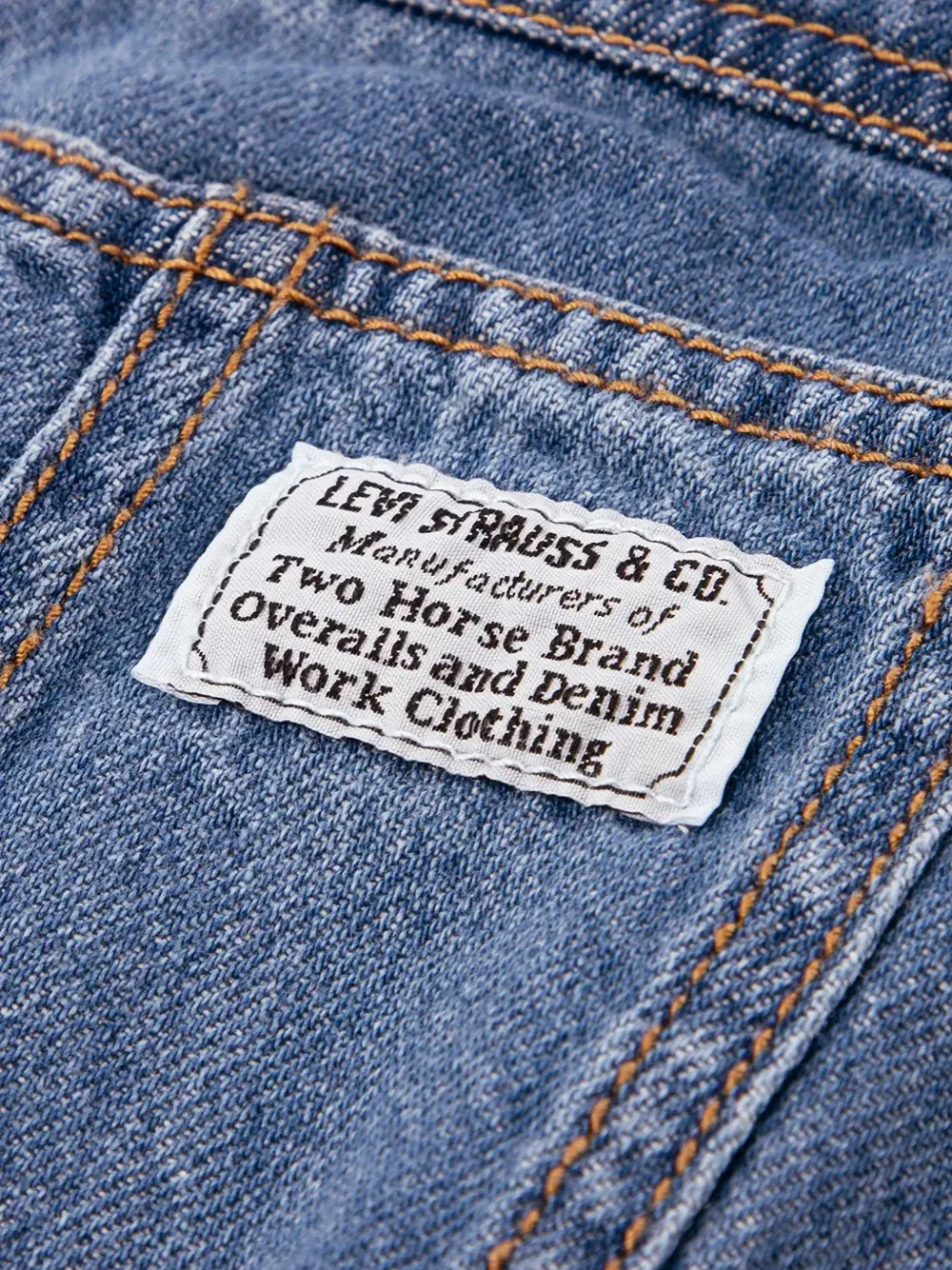 Levi's Kids Jumpsuit met gestrikte taille Blauw