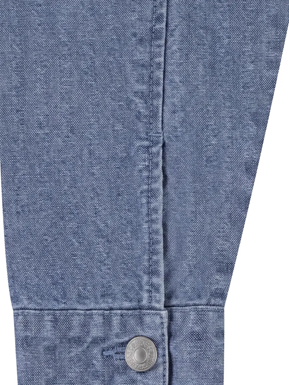 Levi's Kids Spijkerjack met capuchon en zak Blauw