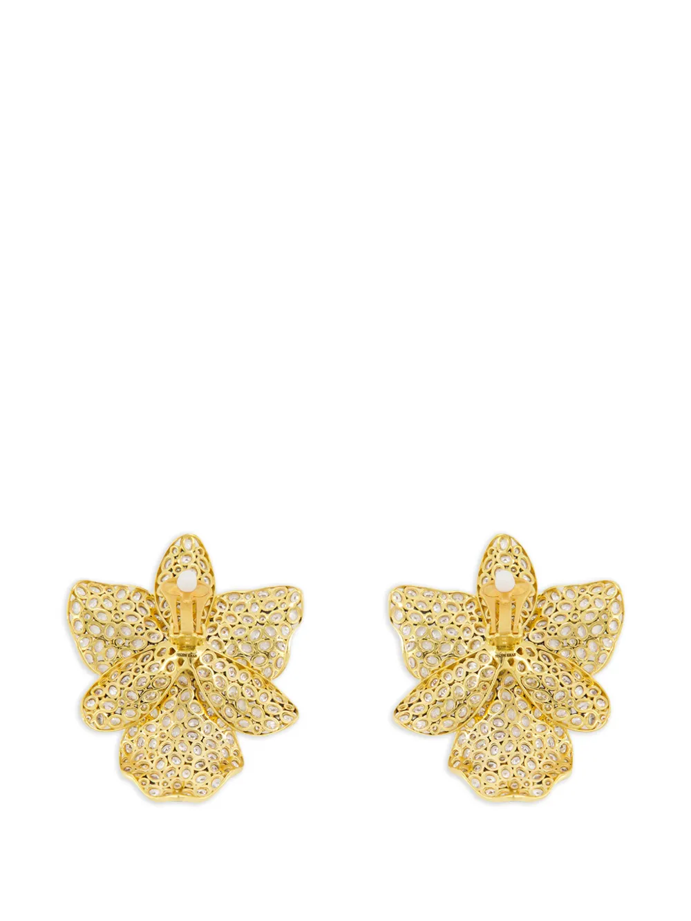  Begüm Khan Singapore Orchids Earrings - Gold 