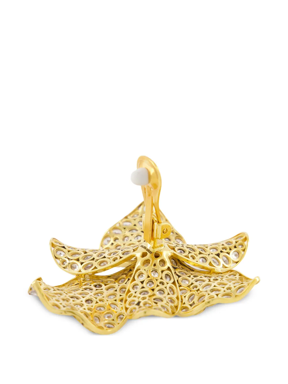  Begüm Khan Singapore Orchids Earrings - Gold 