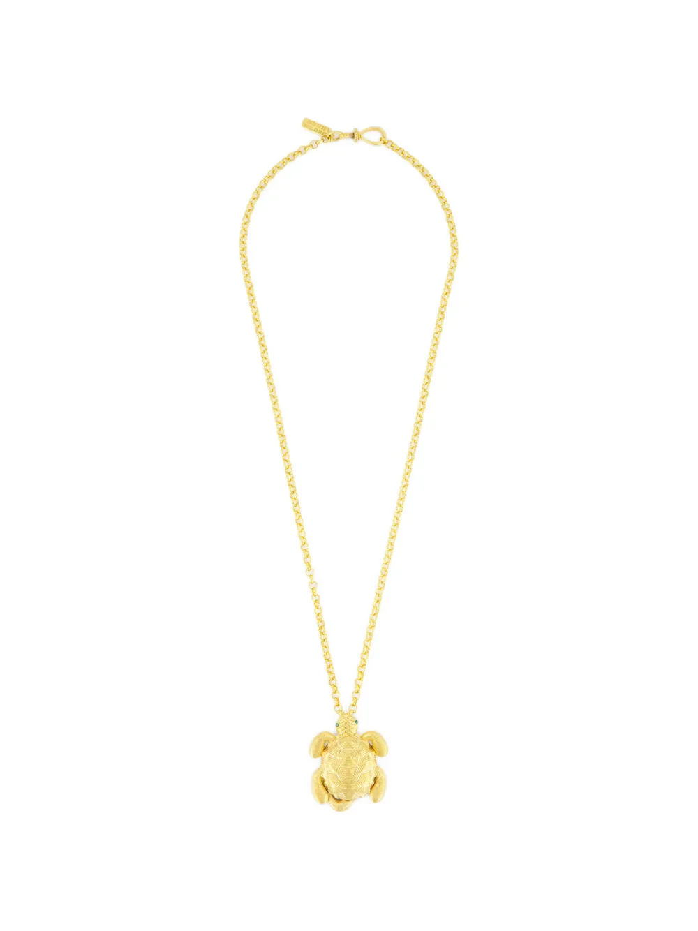Begüm Khan nano-turtle necklace - Gold
