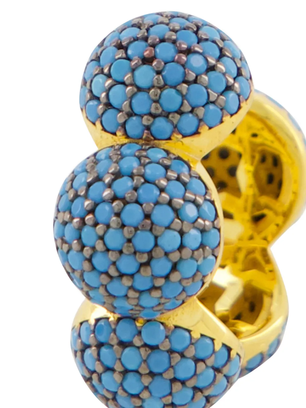  Begüm Khan Maharani Zirconia Ear Cuff - Gold 